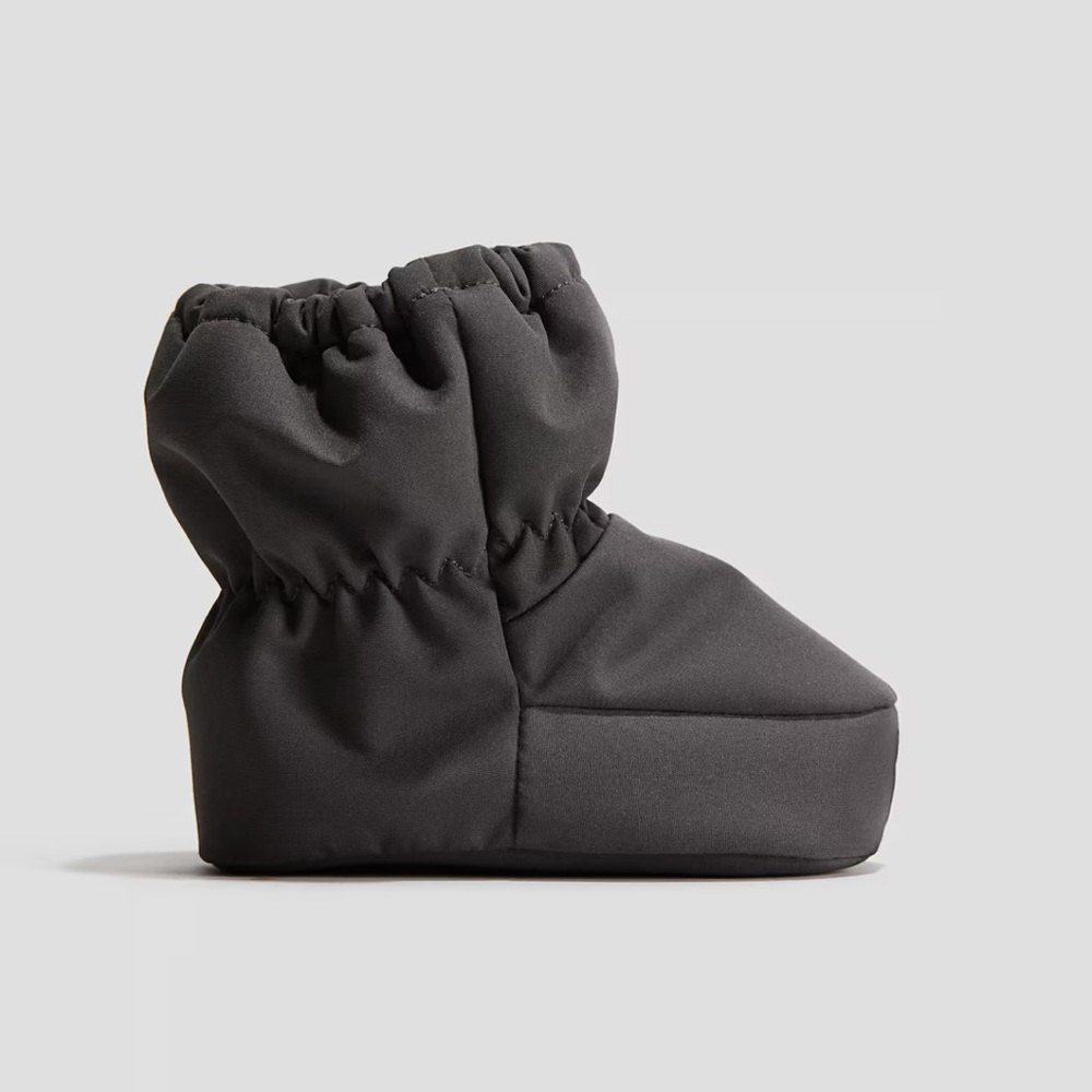 H&M Gray Baby Booties